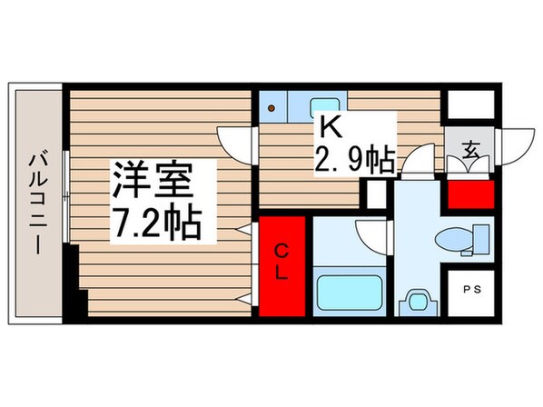 AscentY津田沼の物件間取画像